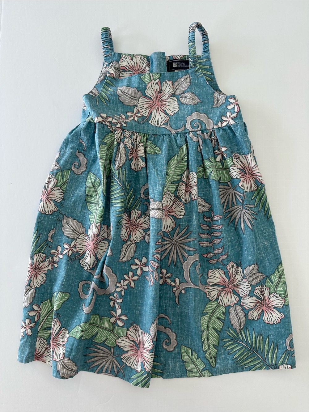 Reyn Spooner Island Daze Lily Girls Sundress Size 6 Cotton Summer Beach Dress